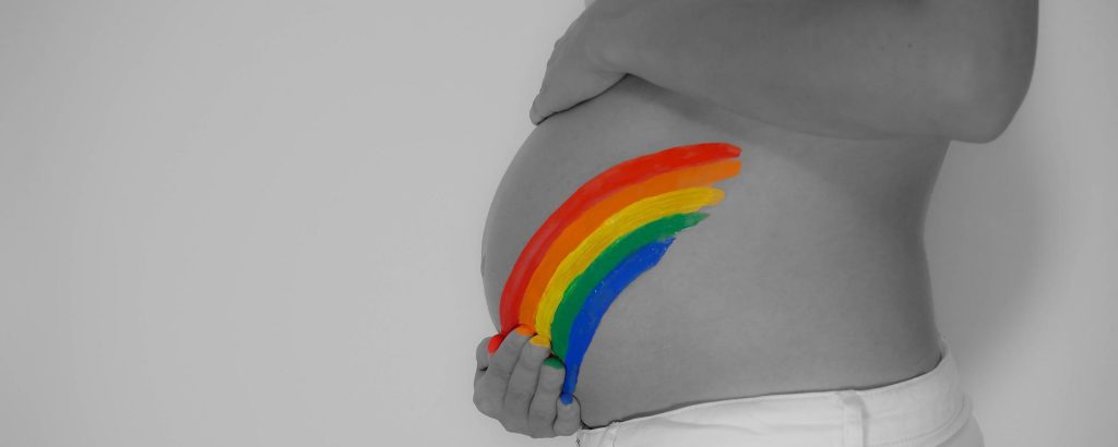 Regenboog zwangerschap
